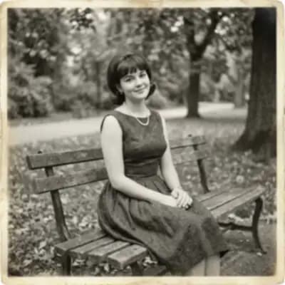 Old photo before restoration