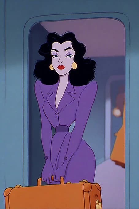 Ubah karakter anime jadi foto realistis Sebelum diproses