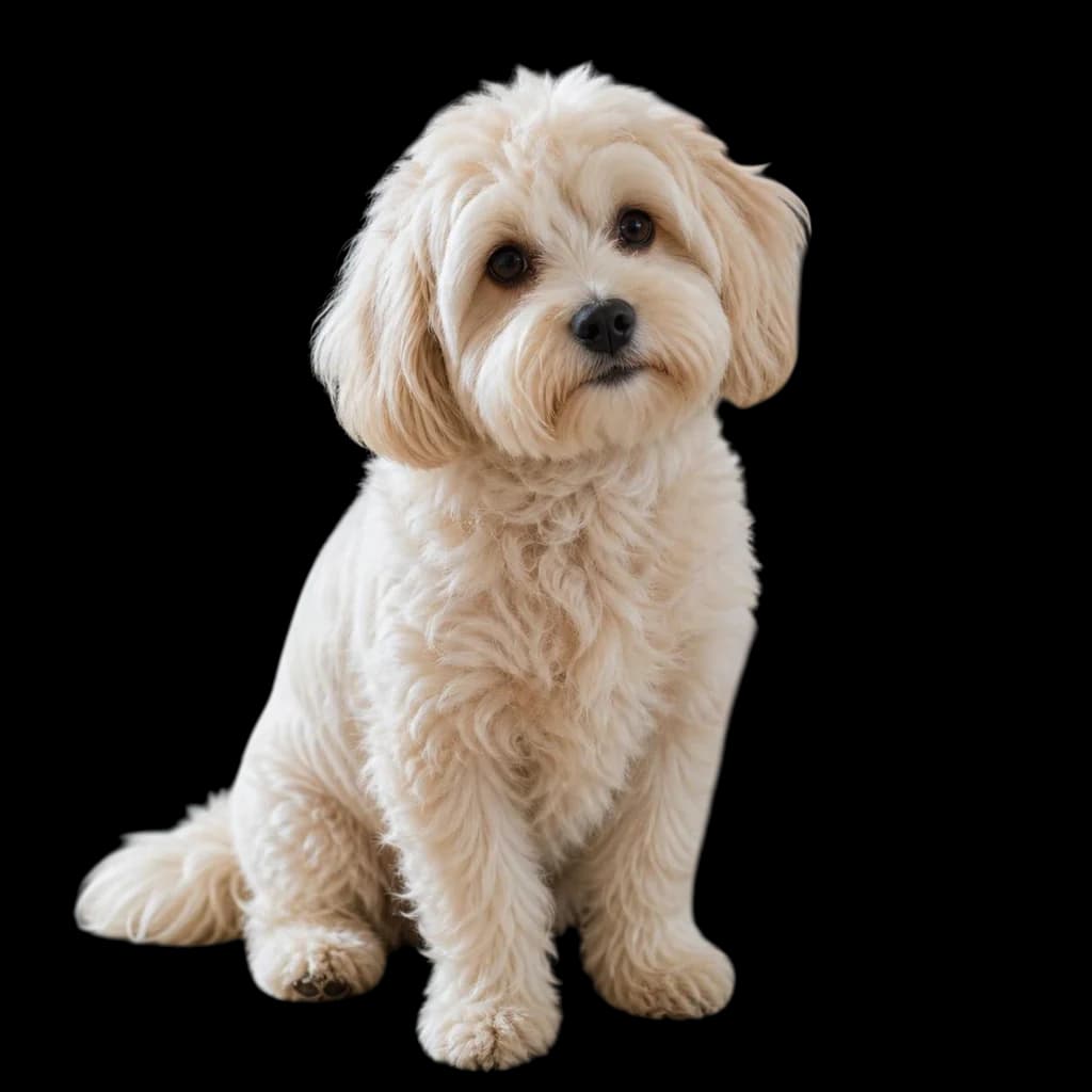 Pet with background removed