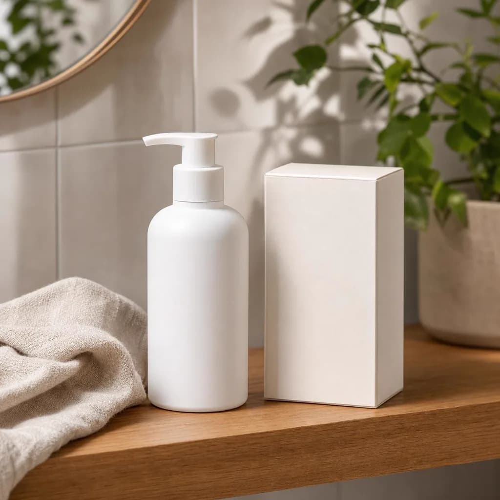 Product photo with background