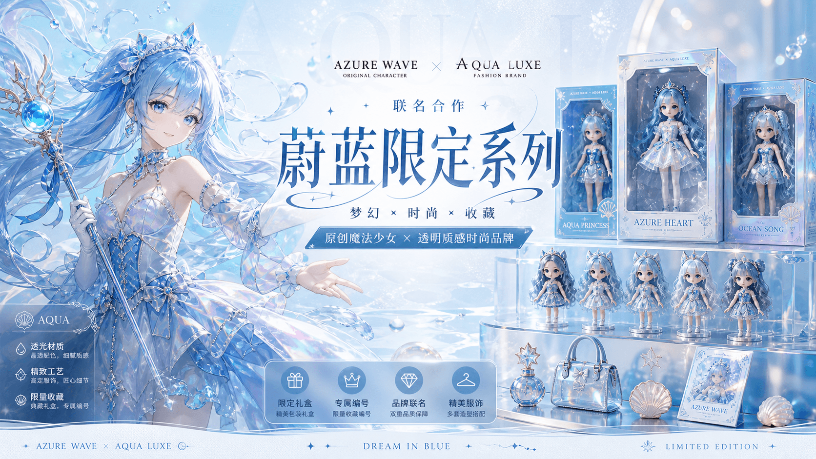 Ключевой визуал для коллаборации Anime IP