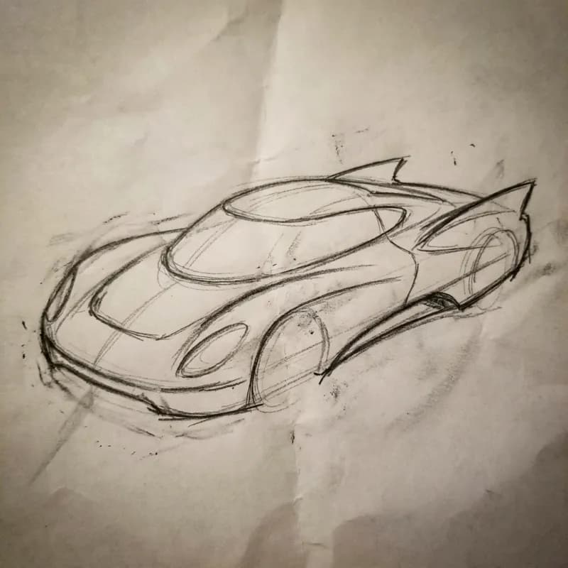 Turn a sketch into a polished final image Before